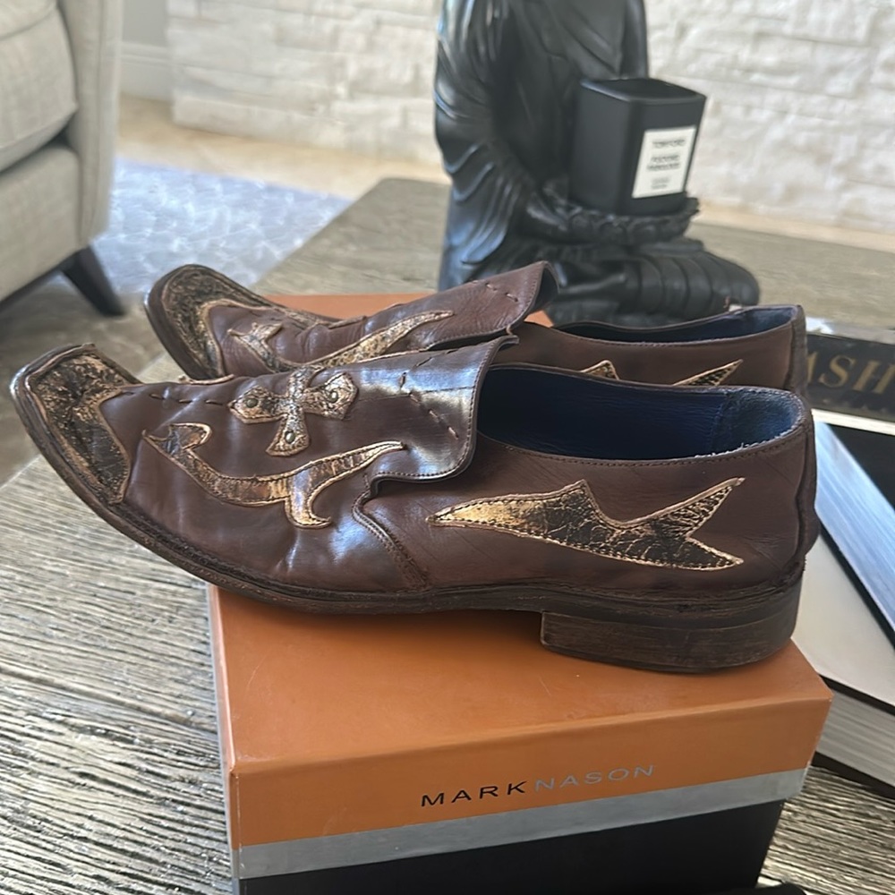 Mark Nason Lydon Dark Brown USA Size 10